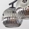 Ripoll ceiling light, globe light Smoke-coloured, 2-light sources