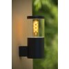 Lucide FEDOR Outdoor Wall Light black, 1-light source