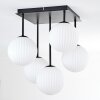 Chehalis ceiling light, globe light white, 5-light sources