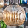 Koyoto hanging light, globe light, pendant light Amber, 6-light sources