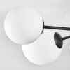 Chehalis ceiling light, globe light white, 6-light sources