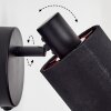 Fallhagen wall light, wall spotlight black, 1-light source