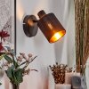 Fallhagen wall light, wall spotlight black, 1-light source