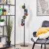 Koyoto globe light, floor lamp 32 cm blue, green, clear, coppery, 6-light sources