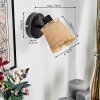 Lindberg wall light, wall spotlight black, 1-light source
