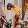Lindberg wall light, wall spotlight black, 1-light source