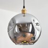 Ripoll hanging light, globe light, pendant light gold, 1-light source