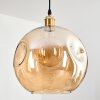 Ripoll hanging light, globe light, pendant light gold, 1-light source