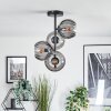 Koyoto ceiling light, globe light 31 cm Smoke-coloured, 4-light sources