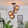 Koyoto ceiling light, globe light 31 cm Smoke-coloured, 4-light sources