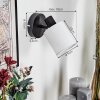 Fallhagen wall light, wall spotlight black, 1-light source