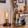 Xaron table lamp brass, black, 1-light source