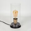 Xaron table lamp brass, black, 1-light source