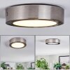 Tavin ceiling light LED matt nickel, 1-light source