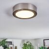 Tavin ceiling light LED matt nickel, 1-light source
