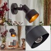 Tylar wall light, wall spotlight black, 1-light source