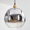 Ripoll hanging light, globe light, pendant light gold, 1-light source