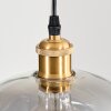 Ripoll hanging light, globe light, pendant light gold, 1-light source