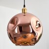 Ripoll hanging light, globe light, pendant light gold, 1-light source