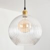 Koyoto hanging light, globe light, pendant light gold, 1-light source