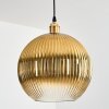 Koyoto hanging light, globe light, pendant light gold, 1-light source