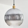 Koyoto hanging light, globe light, pendant light gold, 1-light source