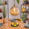 Koyoto hanging light, globe light, pendant light gold, 1-light source