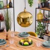 Ripoll hanging light, globe light, pendant light gold, 1-light source