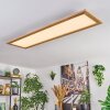Belan ceiling light, Panel LED Ecru, white, 1-light source