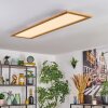 Belan ceiling light, Panel LED Ecru, white, 1-light source