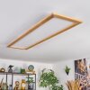 Belan ceiling light, Panel LED Ecru, white, 1-light source