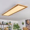 Belan ceiling light, Panel LED Ecru, white, 1-light source, Remote control