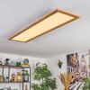 Belan ceiling light, Panel LED Ecru, white, 1-light source, Remote control