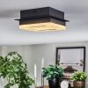 Walon ceiling light LED black, 1-light source