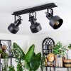 Tylar ceiling light, ceiling spotlight black, 3-light sources