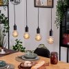 Soungou hanging light, pendant light Ecru, black, 4-light sources