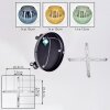 Koyoto ceiling light, globe light blue, gold, green, 3-light sources