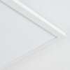 Zuren ceiling light, Panel LED white, 1-light source, Colour changer