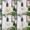 Soungou hanging light, pendant light Ecru, black, 5-light sources