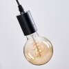 Soungou hanging light, pendant light Ecru, black, 5-light sources