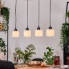 Bassagoda hanging light, pendant light Ecru, black, 4-light sources
