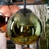 Koyoto hanging light, globe light, pendant light Ecru, black, 3-light sources