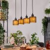 Bassagoda hanging light, pendant light Ecru, black, 4-light sources