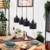 Bassagoda hanging light, pendant light Ecru, black, 4-light sources