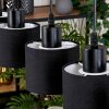 Bassagoda hanging light, pendant light Ecru, black, 4-light sources
