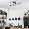 Bassagoda hanging light, pendant light Ecru, black, 4-light sources
