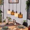 Bassagoda hanging light, pendant light Ecru, black, 4-light sources