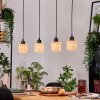 Cavaca hanging light, pendant light Ecru, black, 4-light sources