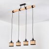 Ramila hanging light, pendant light Ecru, black, 4-light sources