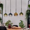 Koyoto hanging light, globe light, pendant light Ecru, black, 4-light sources